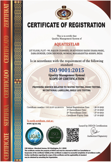 Certificate of Registration